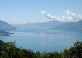 Lago Maggiore, von Vignone/Agra aus gesehen, Sommertag